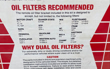 Load image into Gallery viewer, Trans Dapt Performance Accessories Oil Filter Relocation Kit
