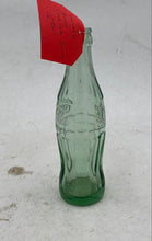 Load image into Gallery viewer, Coca Cola 6 1/2 Oz "Hobbleskirt" Green Glass Coca Cola Bottle
