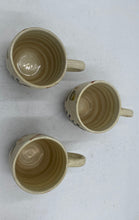 Load image into Gallery viewer, Tan Decorated Coffee Cups (3)
