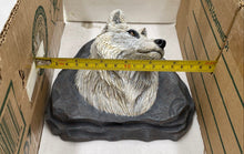 Load image into Gallery viewer, Bradford Exchange "White Majesty" Wolf Wall Decor
