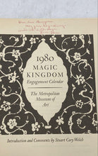 Load image into Gallery viewer, 1980 Magic Kingdom Engagement Calendar
