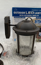 Load image into Gallery viewer, Outdoor LED Lantern With Optional Arm Kit
