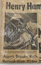 Load image into Gallery viewer, Preserved Newspaper "Henry Hammers It No.715"
