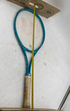 Load image into Gallery viewer, Wilson High Beam Teal Tennis Racquet
