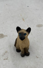 Load image into Gallery viewer, Stone Critters Siamese Cat Figurine
