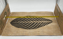 Load image into Gallery viewer, Zebra Leaf Print Signed.
