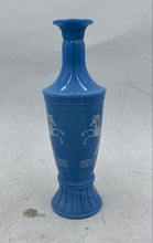 Load image into Gallery viewer, Blue Faux Ancient Greek Vase
