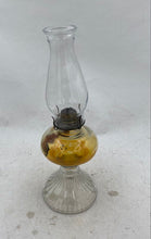 Load image into Gallery viewer, Vintage Clear Glass Kerosene Oil Lamp
