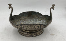 Load image into Gallery viewer, Century Double Peacock Silver Plate Centerpiece Bowl
