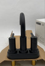 Load image into Gallery viewer, Delta Black Two Handle Centerset Bathroom Faucet

