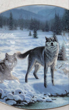 Load image into Gallery viewer, Bradford Exchange "Forest Sentinels" By Daniel Renn Pierce Collector Plate
