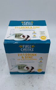 Full Cheeks Hay And Water Dispenser For Rodents