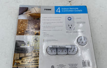 Load image into Gallery viewer, Prime 4 Indoor Remote Controlled Outlets
