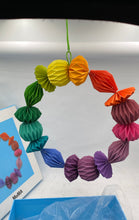 Load image into Gallery viewer, Moma Geometric Rainbow Paper Wreath
