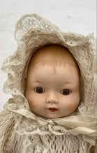 Load image into Gallery viewer, Porcelain Doll In Basket
