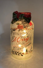 Load image into Gallery viewer, Jar Lamp Christmas Decor
