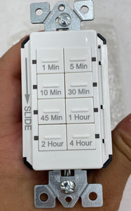 Topgreener Electrical In Wall Countdown Timer