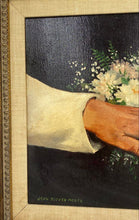 Load image into Gallery viewer, Hands of a Couple Oil on canvas by John Tucker Mertz Signed. Framed
