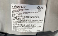 Load image into Gallery viewer, Instant Pot Duo Plus 9 In 1 Electric Pressure Cooker
