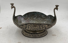 Load image into Gallery viewer, Century Double Peacock Silver Plate Centerpiece Bowl
