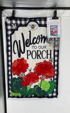 Load image into Gallery viewer, Evergreen Decorative Home Flag With Flowers And Bees
