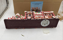 Load image into Gallery viewer, Kurt Adler 19.5-Inch Battery-Operated Gingerbread LED Train Tablepiece
