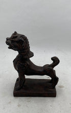 Load image into Gallery viewer, Dark Brown Guardian Lion (Aka Foo Dog) Statue
