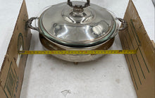 Load image into Gallery viewer, Vintage Silver Plated Casserole Serving Dish
