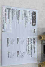 Load image into Gallery viewer, Delta Chrome Two Handle Bathroom Faucet
