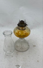 Load image into Gallery viewer, Vintage Clear Glass Kerosene Oil Lamp
