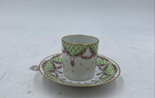 Load image into Gallery viewer, Vintage Porcelain Demitasse Cup And Saucer Set
