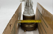 Load image into Gallery viewer, Vintage French Courtier Porcelain Figurine Table Lamp
