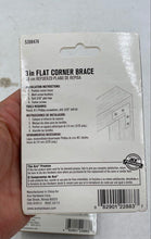 Load image into Gallery viewer, Ace Hardware 3" Flat Corner Braces (2)
