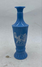 Load image into Gallery viewer, Blue Faux Ancient Greek Vase
