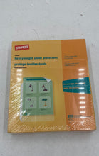 Load image into Gallery viewer, Staples Heavyweight Sheet Protectors (50)
