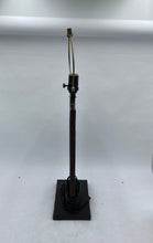Load image into Gallery viewer, Pottery Barn Vintage Geometric Table Lamp
