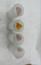 Load image into Gallery viewer, Seashell Frosted Highball Glasses
