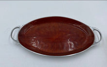 Load image into Gallery viewer, Metal Red Serving Tray
