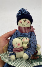 Load image into Gallery viewer, Crazy Mountain Cloth Snowman Doll
