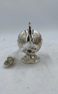 Good Art Silver Tarnish Resistant Silver Vintage Sugar Scuttle