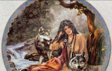Load image into Gallery viewer, Bradford Exchange "Wild Hearts" By Russ Docken Collector Plate
