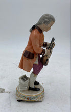 Load image into Gallery viewer, Meissen "Galant Orchestra" (Galanten Kapelle) Series Cellist Porcelain Figurine
