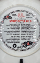 Load image into Gallery viewer, Dominion China, Ltd. "Spirits Of The Wild" By Joan Sharrock Collector Plate
