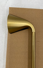 Load image into Gallery viewer, Cursiva 24" Brass Towel Bar
