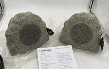 Load image into Gallery viewer, HiFi Works Outdoor Rock Speakers Model 30028 6 1/12" woofers
