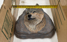 Load image into Gallery viewer, Bradford Exchange "Golden Guardian" Wolf Wall Decor
