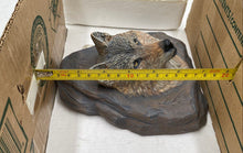 Load image into Gallery viewer, Bradford Exchange "Golden Guardian" Wolf Wall Decor
