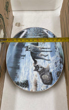 Load image into Gallery viewer, Bradford Exchange "Forest Sentinels" By Daniel Renn Pierce Collector Plate
