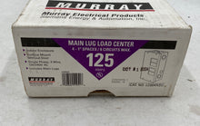 Load image into Gallery viewer, Murray Main Lug Load Center 125 Amps
