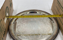 Load image into Gallery viewer, American Express Silver Plated Serving Tray

